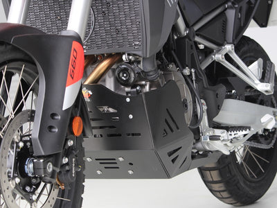 APRILIA TUAREG 660 SKID PLATE (ZWART)