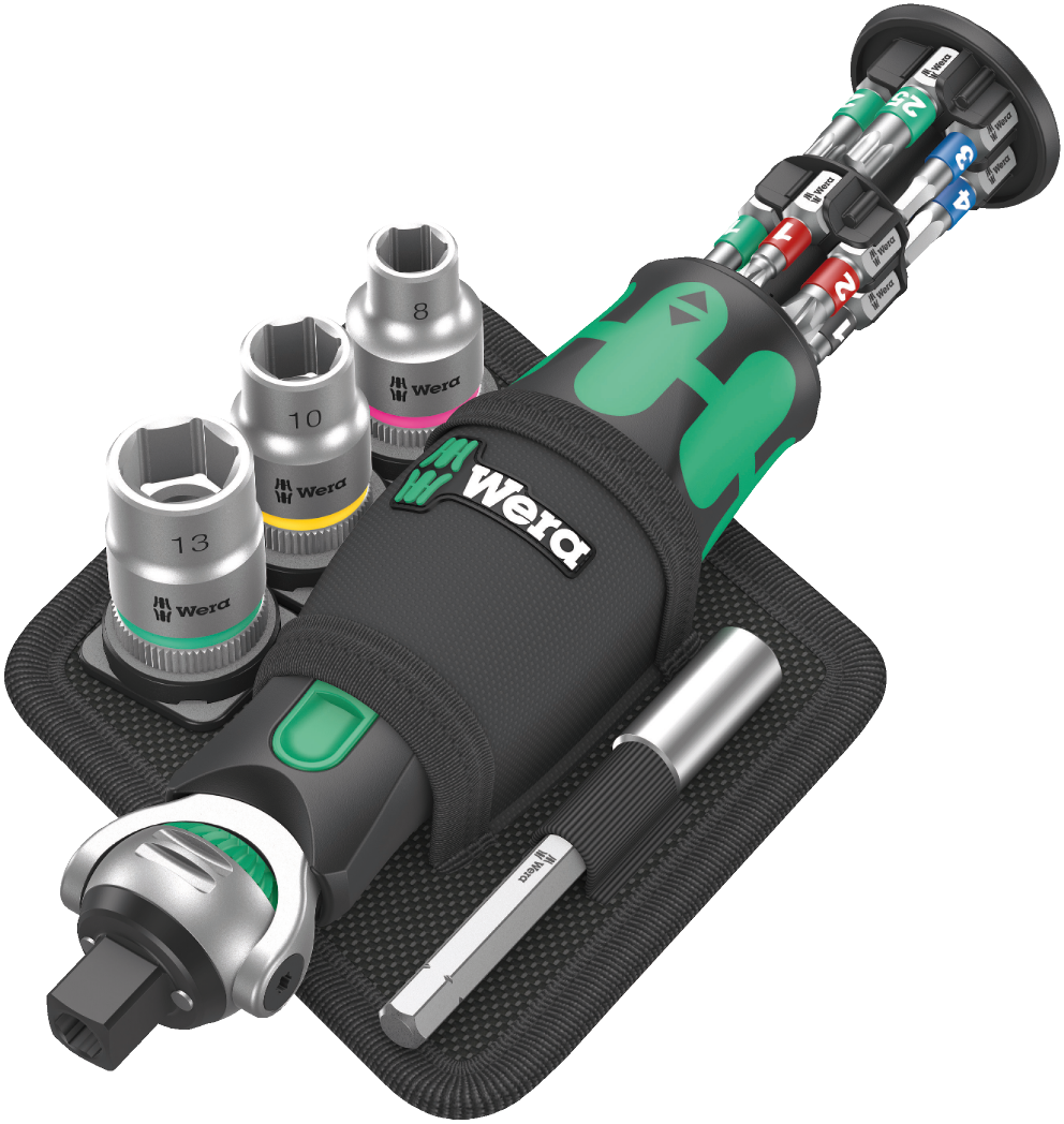 WERA Zyklop Pocket Set 2, 18‑delig