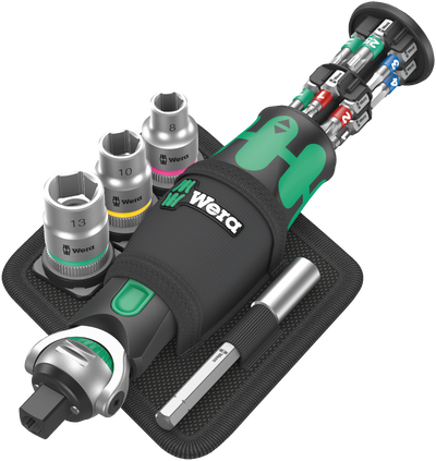 WERA Zyklop Pocket Set 2, 18‑delig