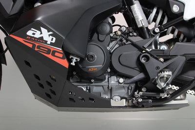 KTM 790/890 ADVENTURE R GENERATION 1 SKID PLATE (ZWART / ORANJE)