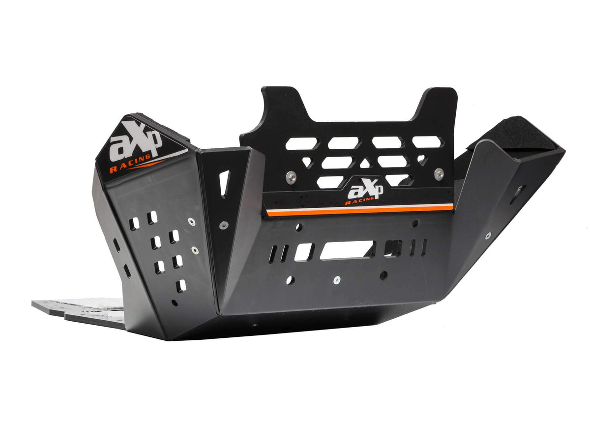 KTM 790/890 ADVENTURE R GENERATION 2 SKID PLATE (ZWART / ORANJE)