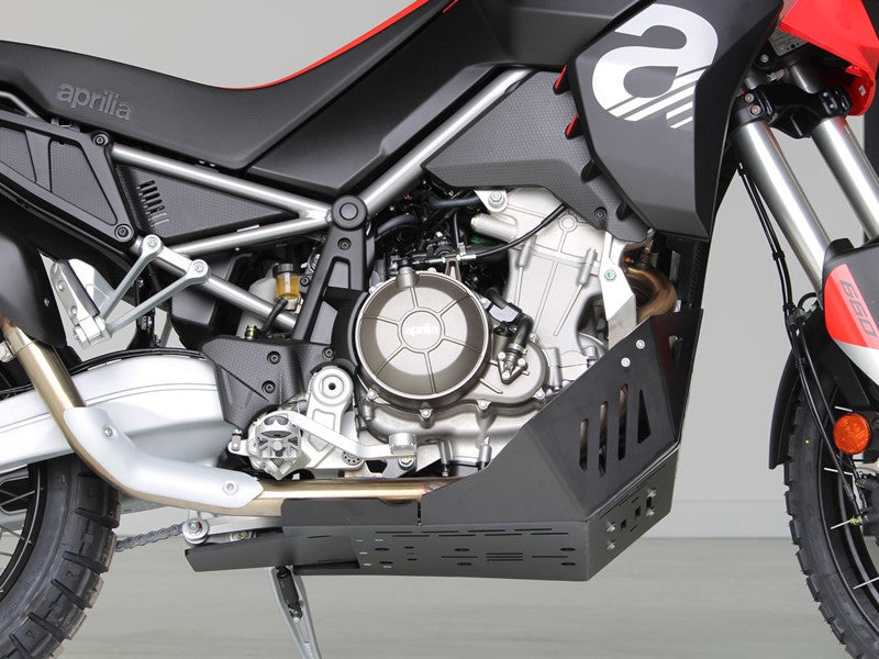 APRILIA TUAREG 660 SKID PLATE (ZWART)