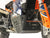 KTM 790/890 ADVENTURE R GENERATION 2 SKID PLATE (ZWART / ORANJE)