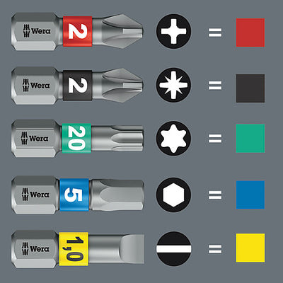 WERA Kraftform Kompakt 100, 52‑delig